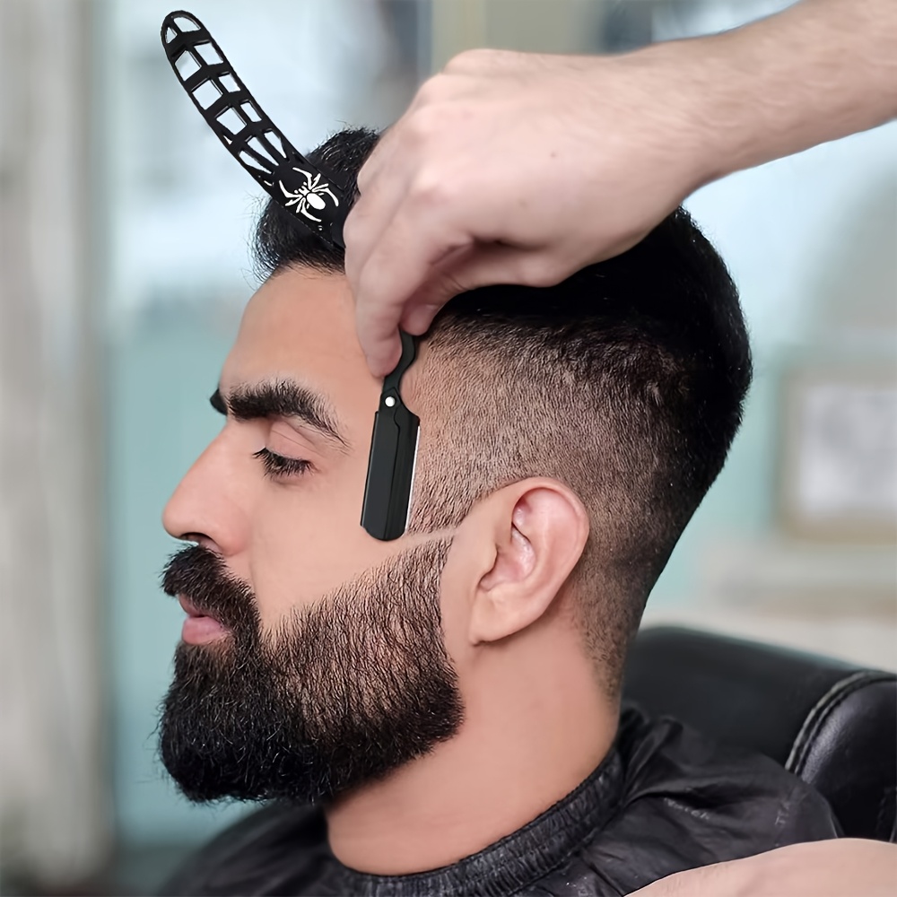 Hair Care Zinc - Folding manual razor, zinc alloy hollow