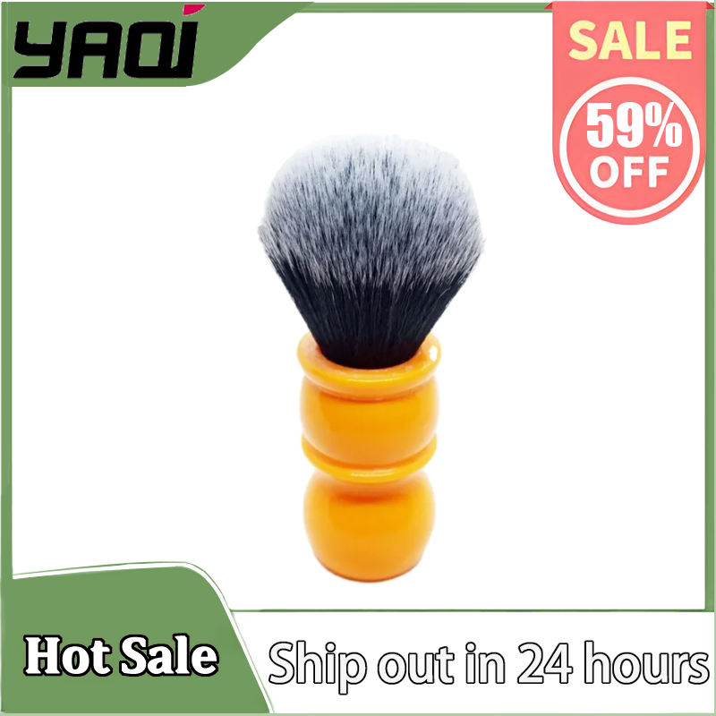 Hair Care Orange - YAQI 24mm Tuxedo Shaving Brush -