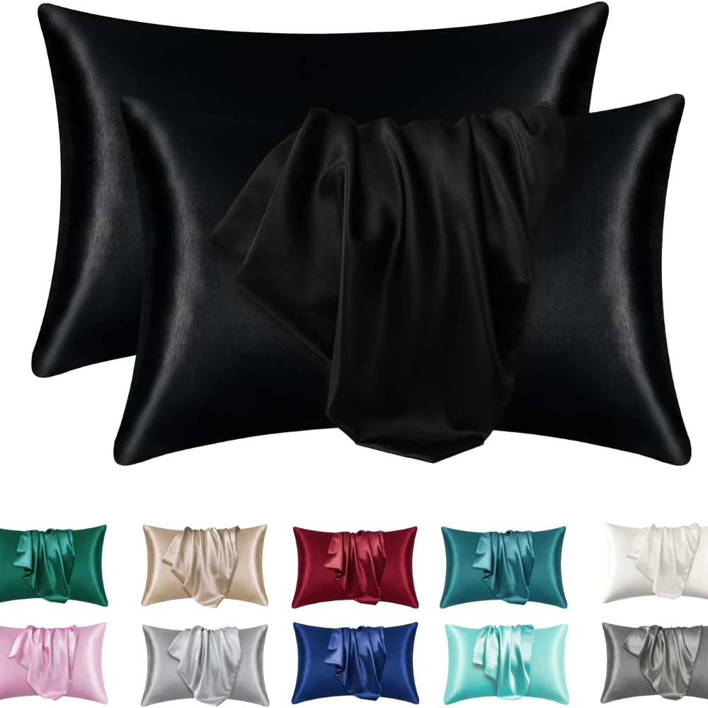 Satin Pillowcase Silk - 1/2pcs Satin Silk Pillowcase for Hair