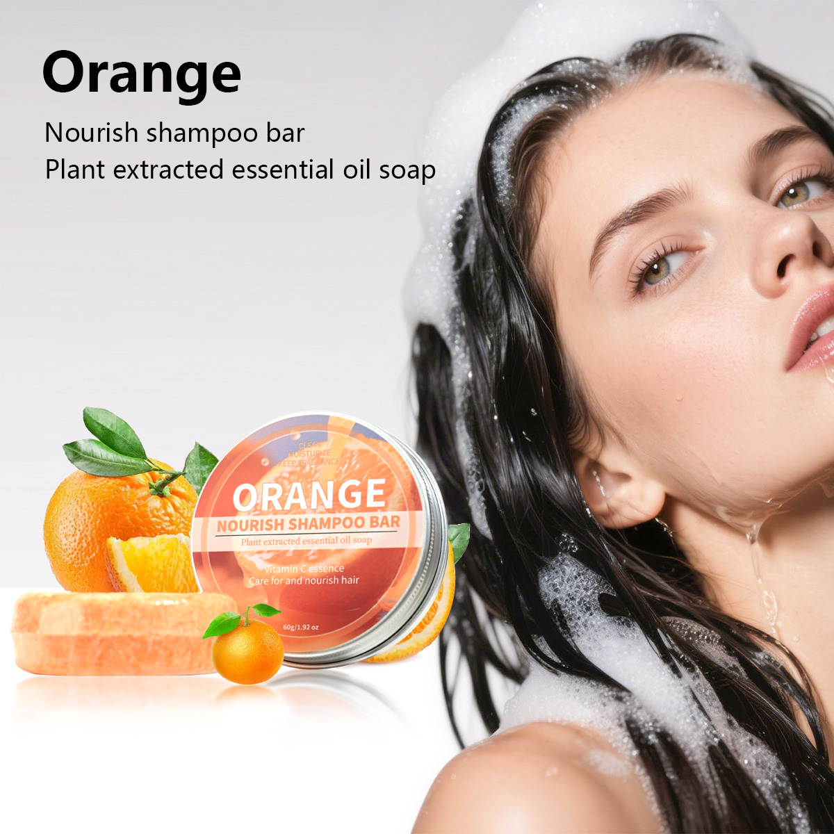 Hair Care Orange - Sweet Orange Essential Oil Plant Shampoo