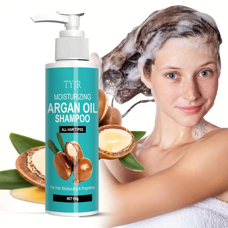 Hair Care Collagen - Moroccan Argan Oil Shampoo, Containing Natural