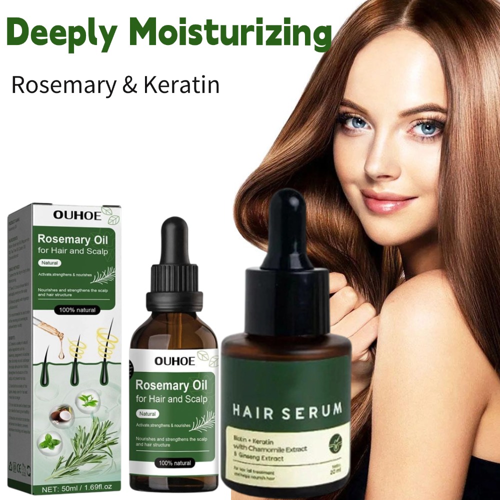 Hair Care Ginseng - Rosemary & Keratin Hair Essential Oil