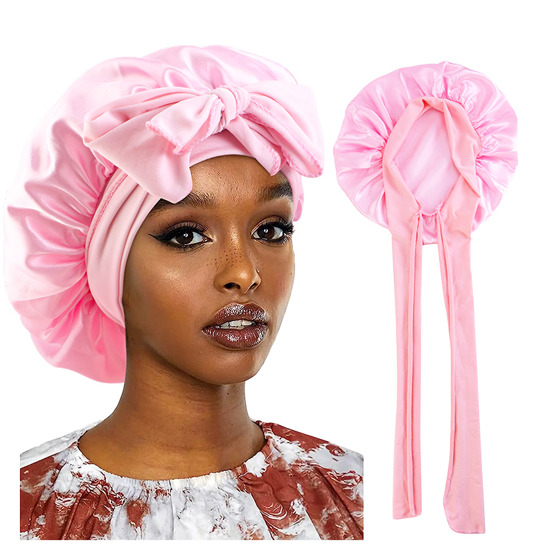 Hair Care China - New Satin Sleeping Cap For Women
