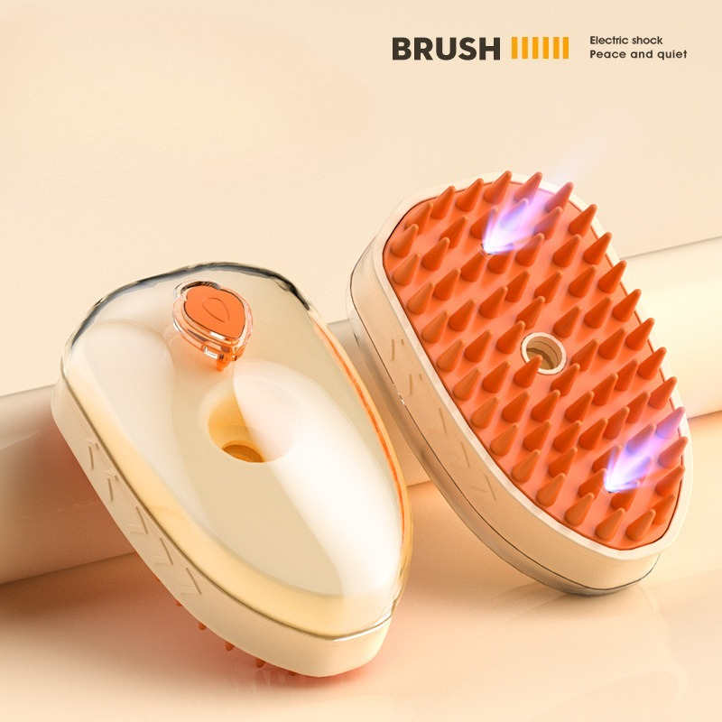 Hair Care Orange - 2026 Orange Pet Electric Spray Comb