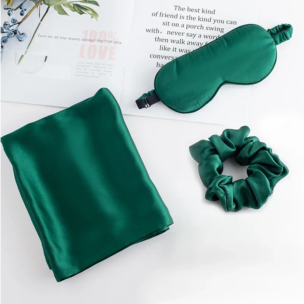 Satin Pillowcase Silk - 100% Pure Natural Silk Pillowcase Sleep
