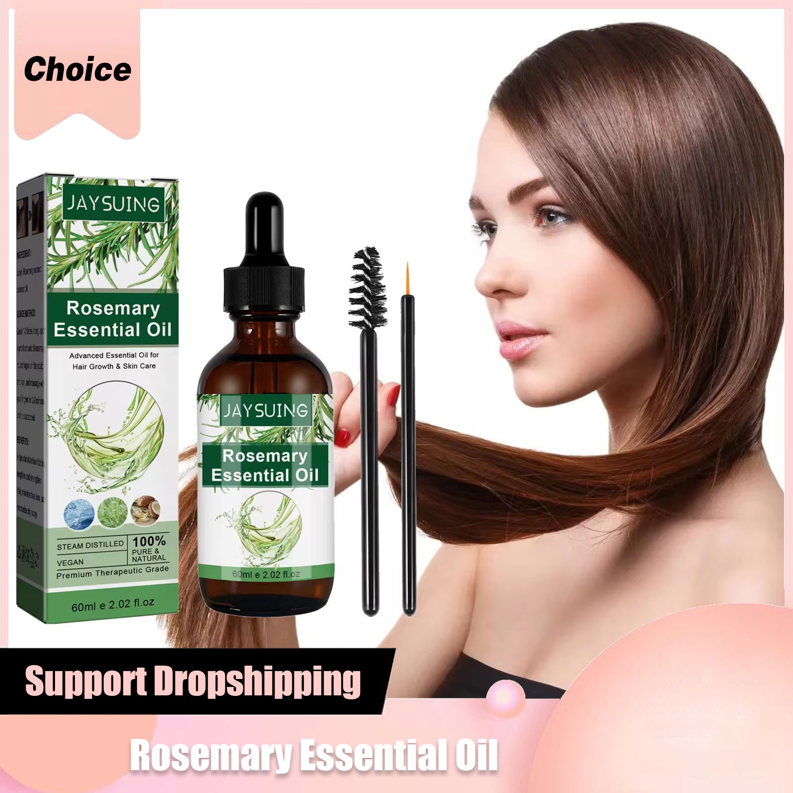 Hair Care Serum - Rosemary Essential Oil For Hair Growth