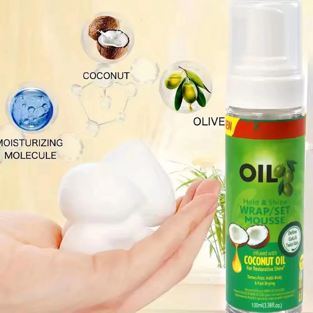 Hair Care China - 100ml Olive Oil Curly Hair Mousse