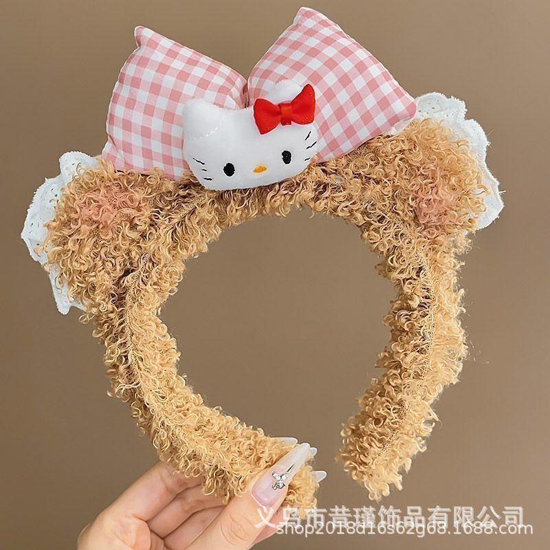 Hair Care Formulation - Hello Kitty Cartoon Velvet Wide Padded