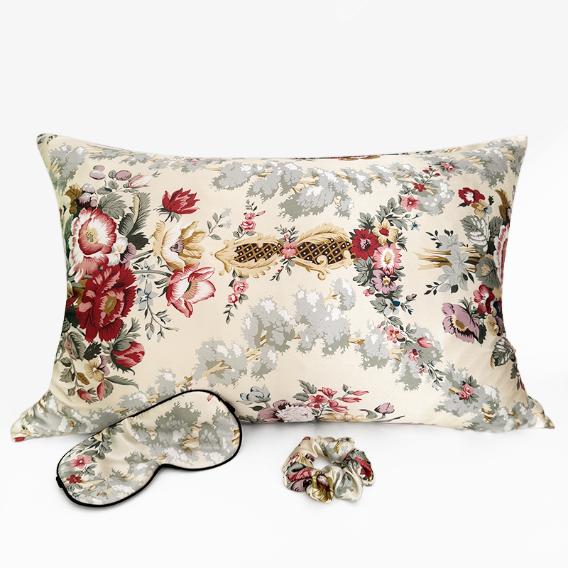 Satin Pillowcase Silk - Zipper Pillowcase 1pc with Matched Sleep