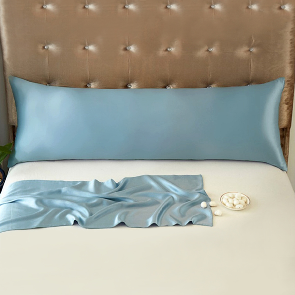 Satin Pillowcase Silk - Nguyên Chất 100% Mullberry Lụa Dài