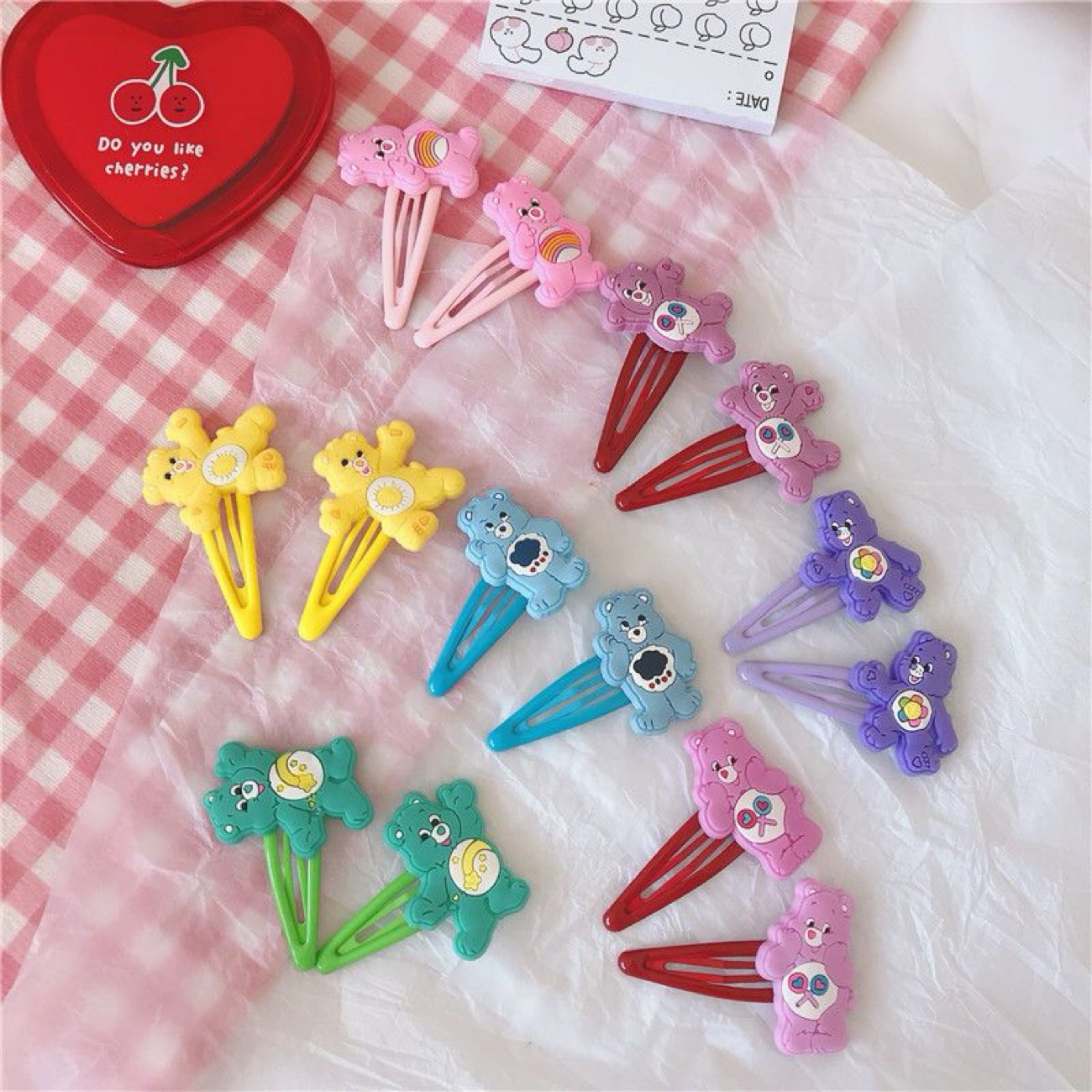Care Bears Hair Clips Set, Cut - đánh giá và giá Hair Care Zinc