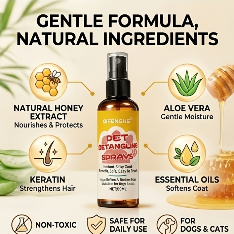 Pet Hair Care Spray And Detang - đánh giá và giá Hair Care Formulation