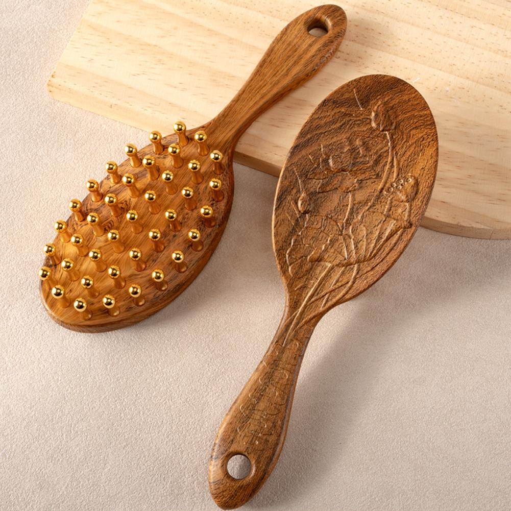 Scalp Massage Comb Long Handle - đánh giá và giá Hair Care Long Hair