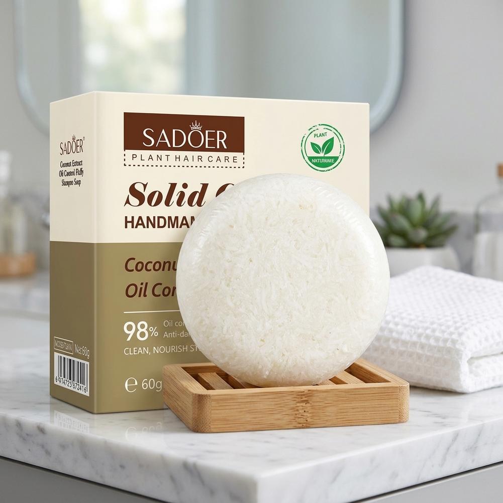 SADOER 60g Coconut Shampoo Her - đánh giá và giá Hair Care Herbal Products