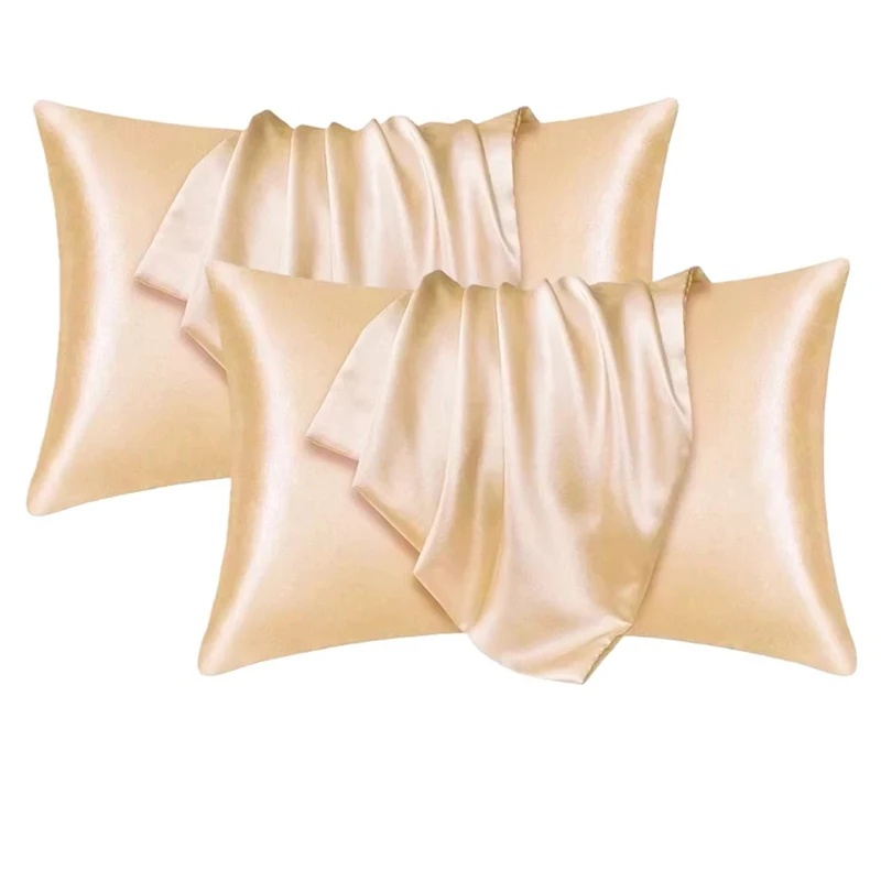 1/2pcs Satin Silk Pillowcase f - đánh giá và giá Satin Pillowcase Silk
