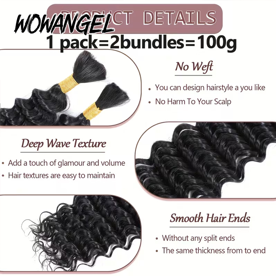Boho Braids Human Hair Bulk De - đánh giá và giá Hair Care Formulation