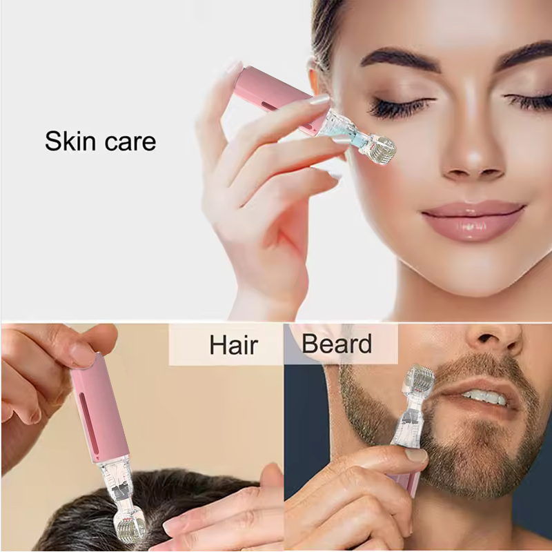 Women Facial Lip Derma Roller  - đánh giá và giá Hair Care Tonic