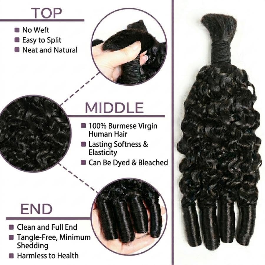 Human Braiding Hair For Boho B - đánh giá và giá Hair Care Formulation