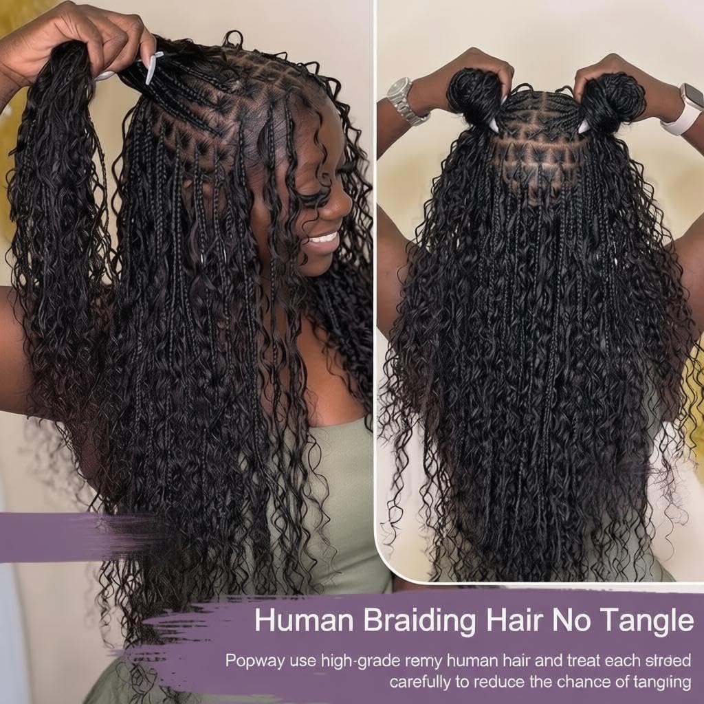 Human Braiding Hair For Boho B - đánh giá và giá Hair Care Formulation