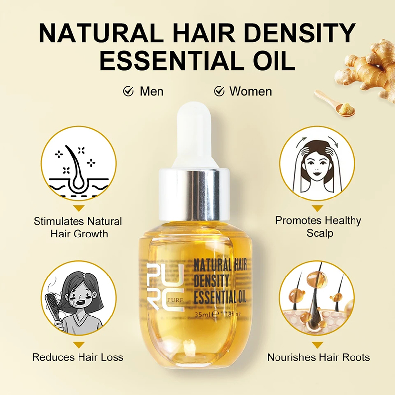 PURC Ginger Hair Growth Oil Fa - đánh giá và giá Hair Care Herbal Products