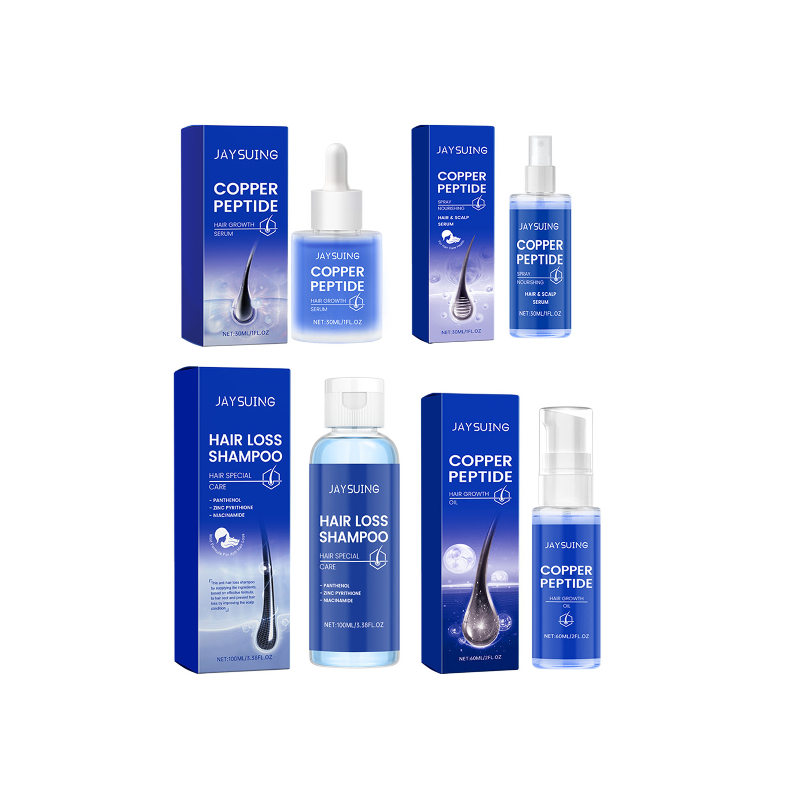 Copper Peptide Shampoo Hair Gr - đánh giá và giá Hair Care Serum