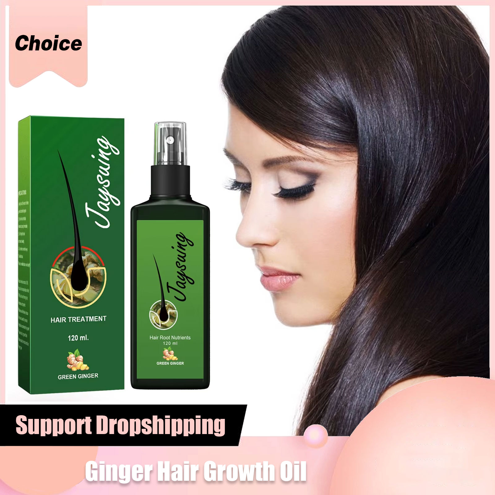 Fast Ginger Hair Growth Spray  - đánh giá và giá Hair Care Serum