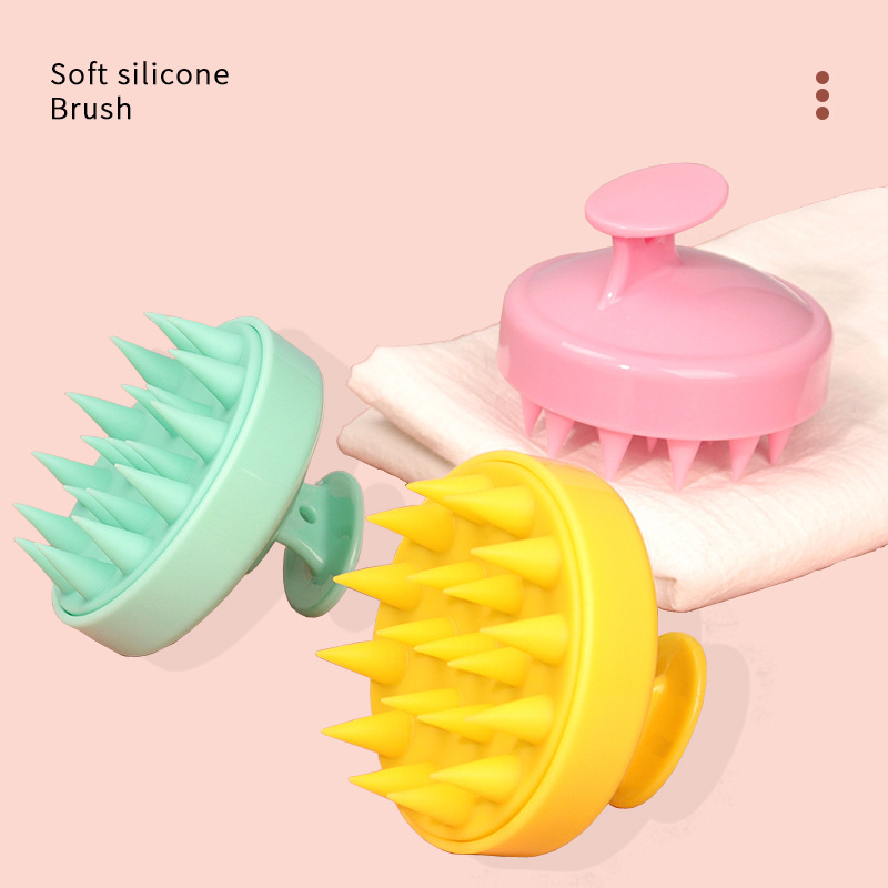 Silicone Shampoo Brush Head Sc - đánh giá và giá Hair Care China