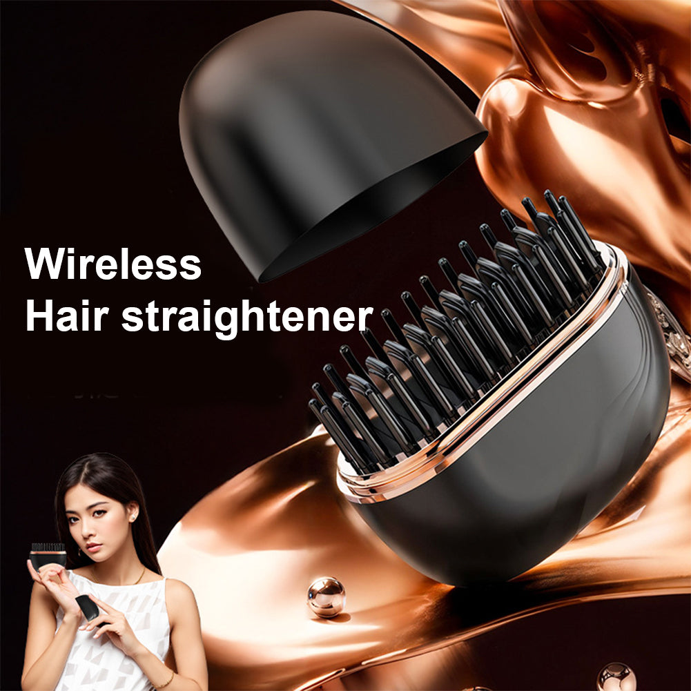 Hair straightening comb wirele - đánh giá và giá Hair Care Long Hair