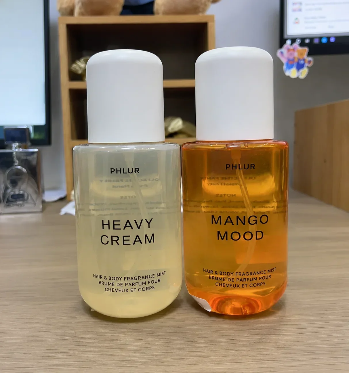 Phlur Heavy Cream + Mango Mood - đánh giá và giá Hair Care Spray