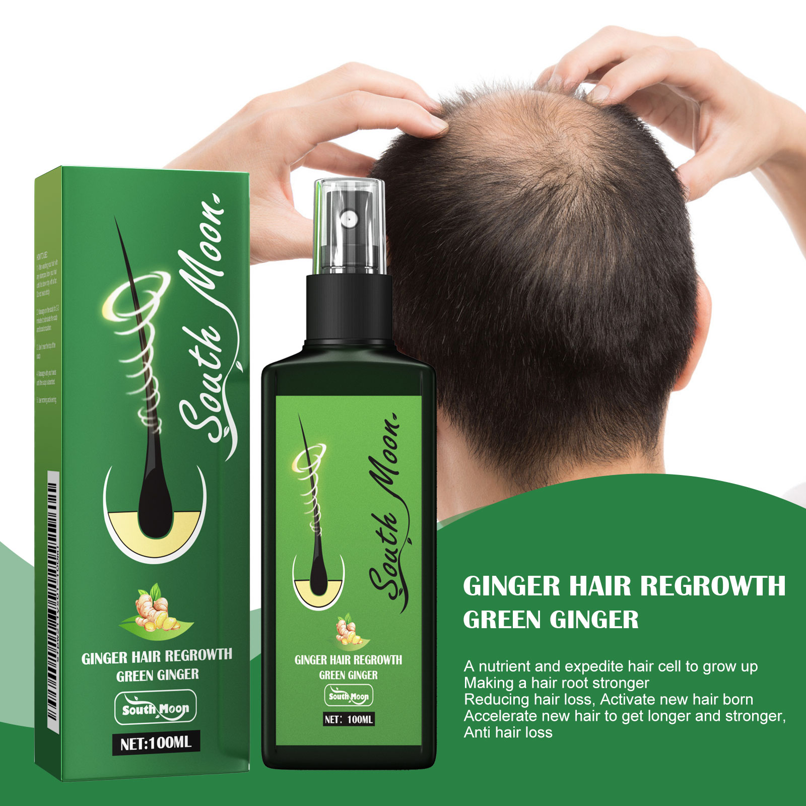 Ginger Hair Care Spray Promote - đánh giá và giá Hair Care Herbal Products