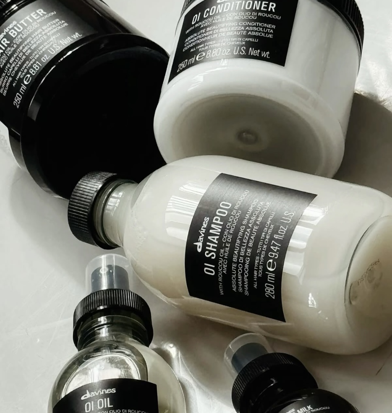Davines OI Hair Shampoo Condit - đánh giá và giá Hair Care Tonic