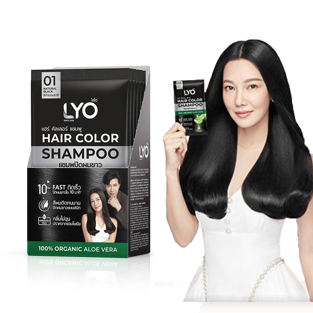 Lyo Natural Plant Hair Dyeing  - đánh giá và giá Hair Care Tonic