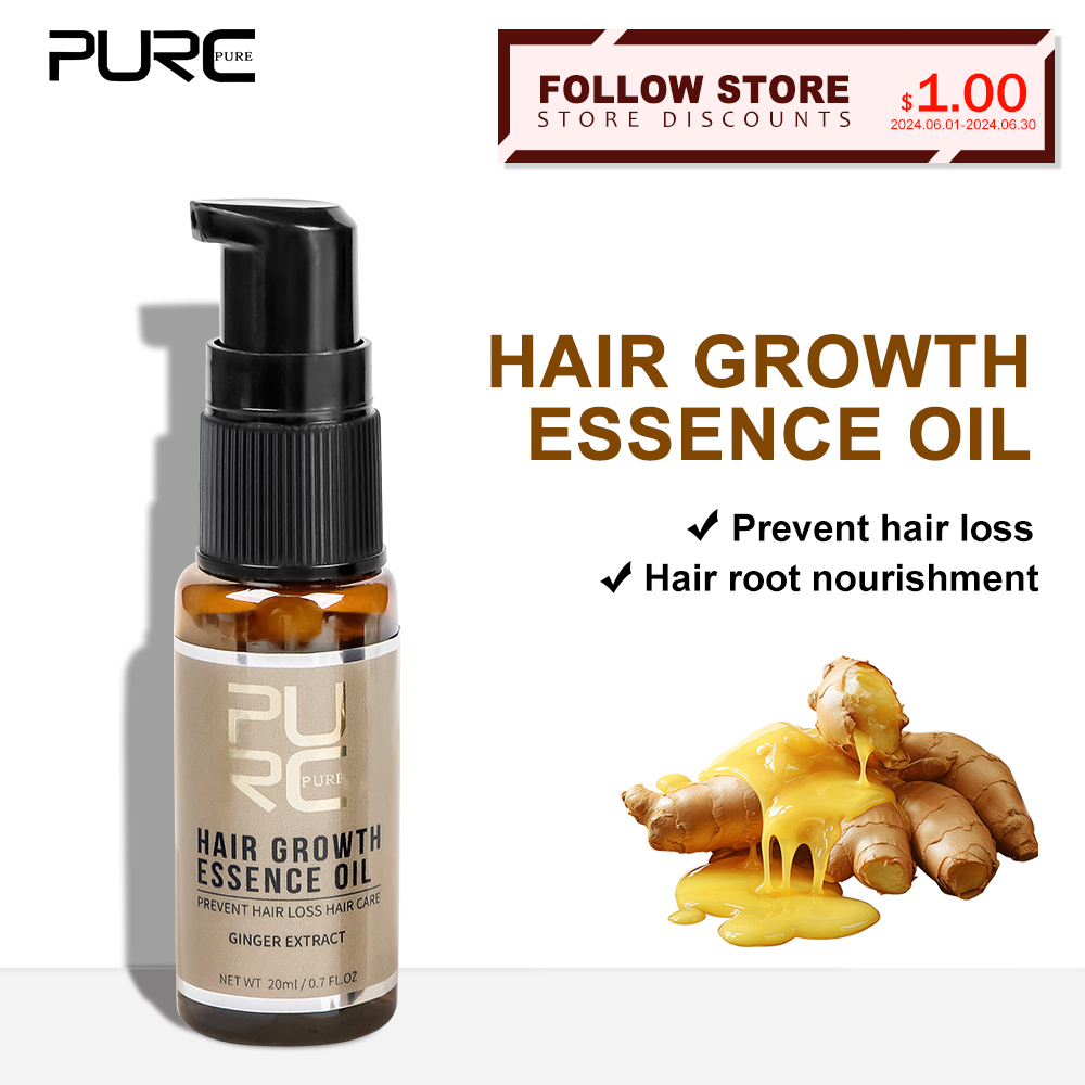 PURC Hair Growth Oil Ginger &  - đánh giá và giá Hair Care Ginseng