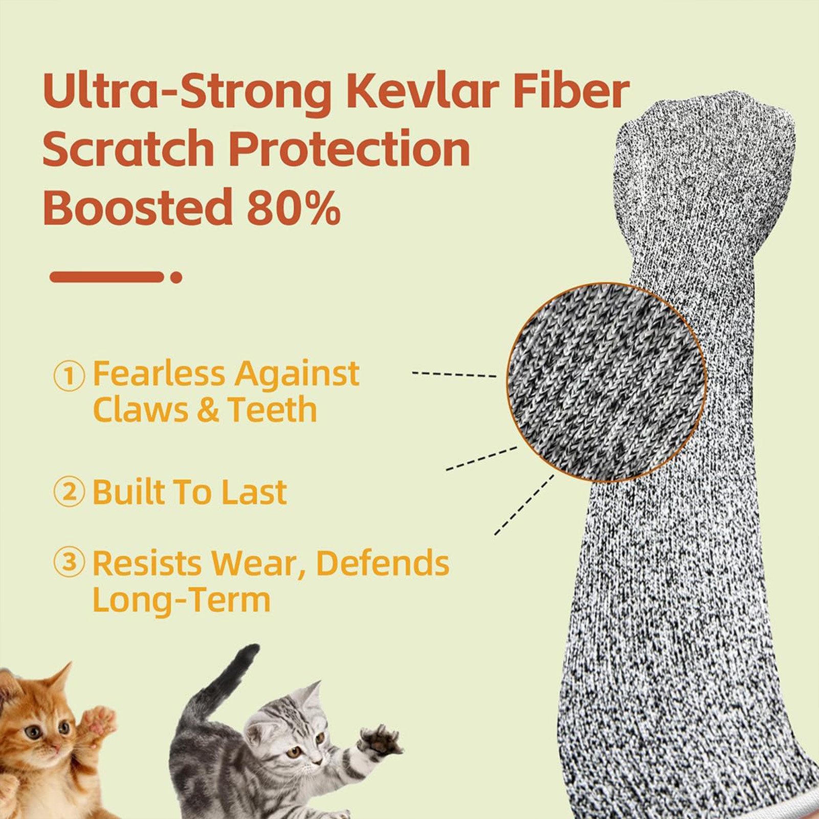 Pet Care Long Gloves 40cm Scra - đánh giá và giá Hair Care Long Hair