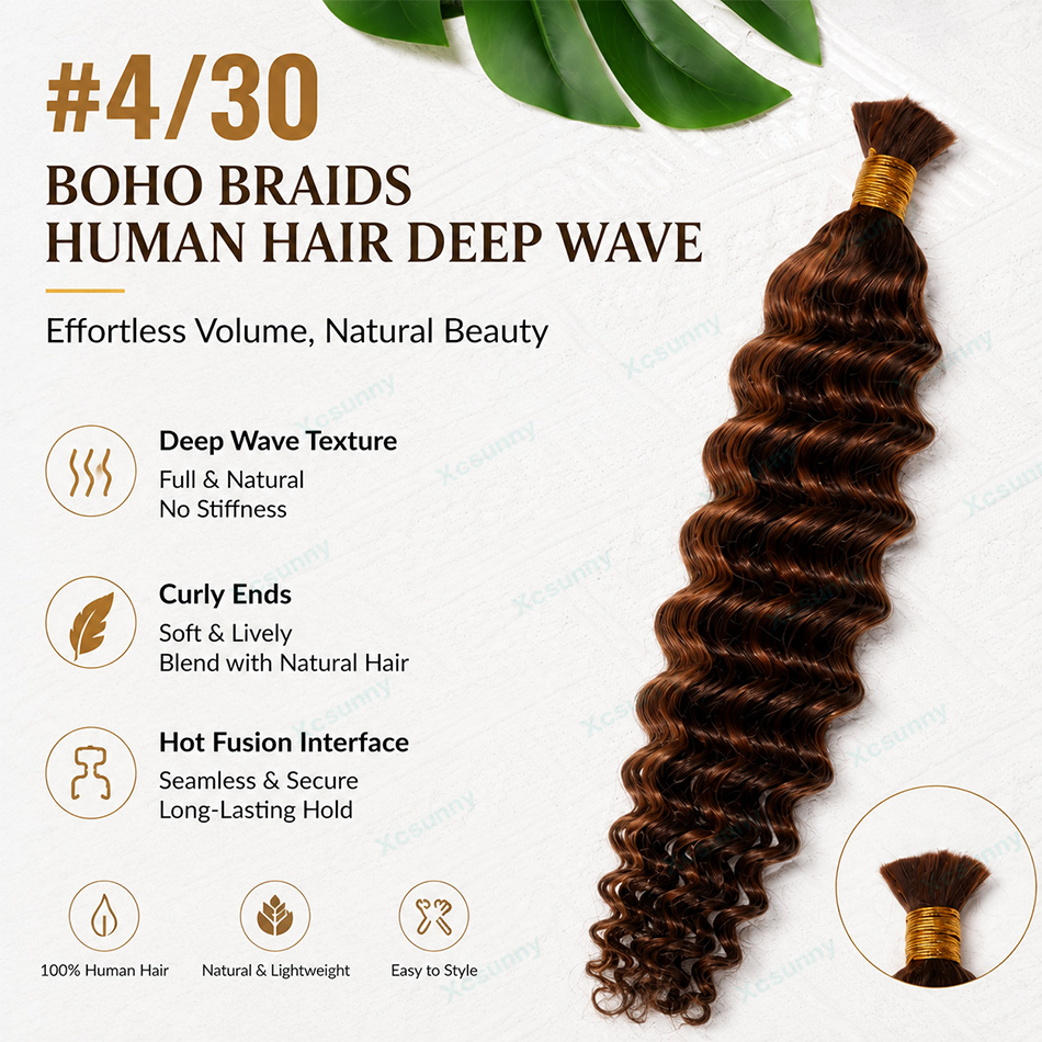 Color #4/30 Boho Braids Human  - đánh giá và giá Hair Care Formulation