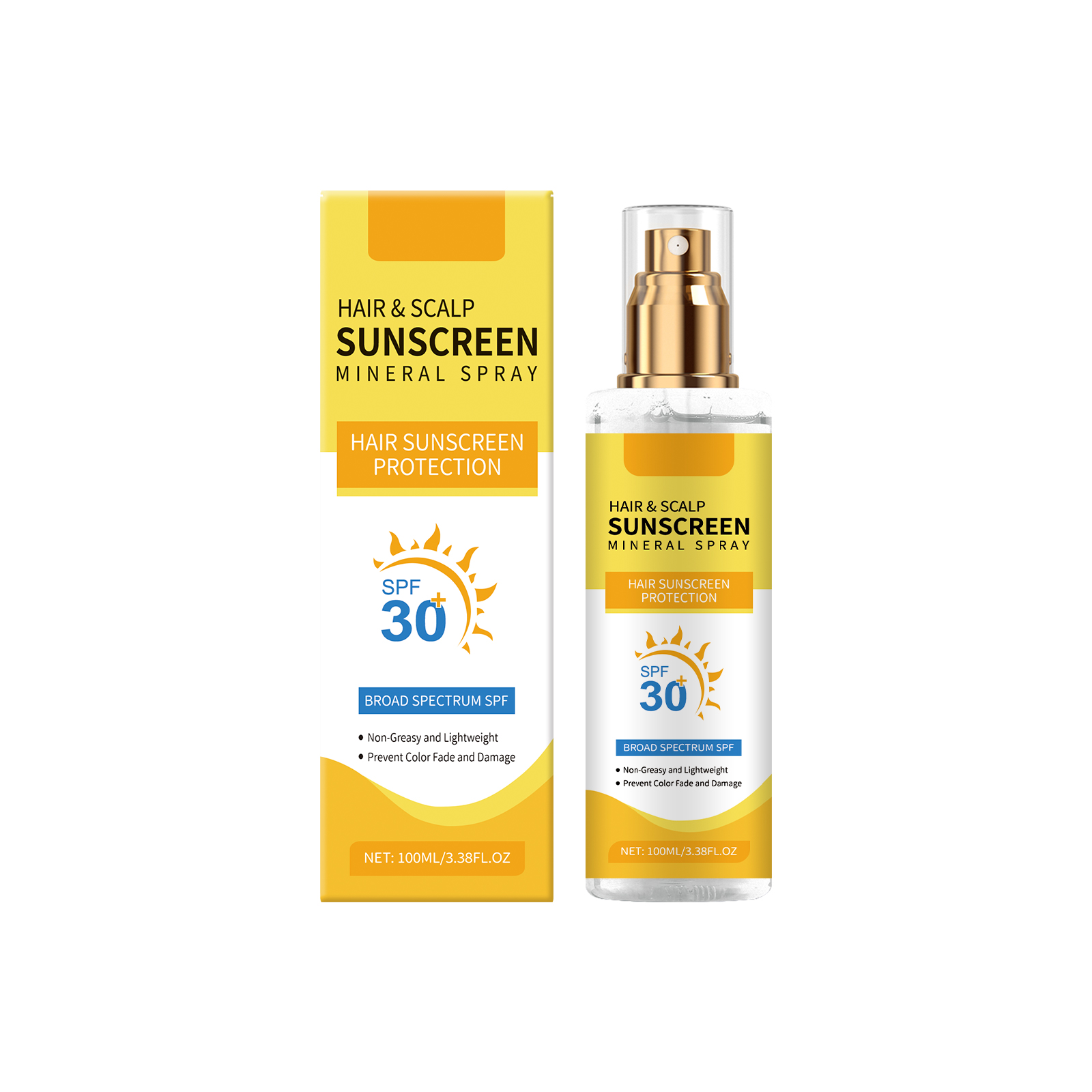 Ginger Root Scalp Sunscreen Sp - đánh giá và giá Hair Care China