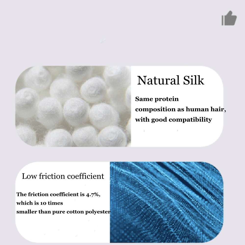 3PCS 100% Pure Mulberry Silk H - đánh giá và giá Hair Care China