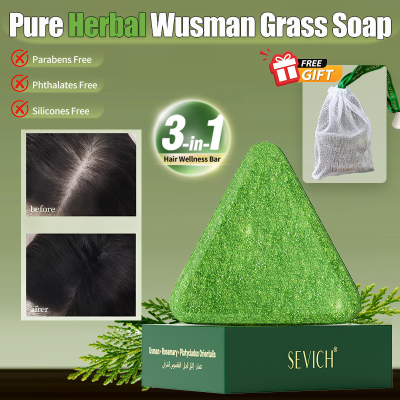 Natural Hair Growth Set Usman  - đánh giá và giá Hair Care Herbal Products