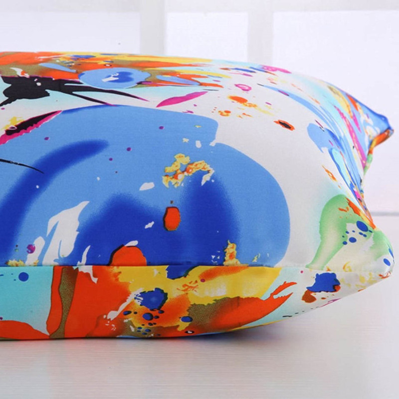 Lụa Dây Kéo Áo Gối 1Pc 100% Th - đánh giá và giá Satin Pillowcase Silk