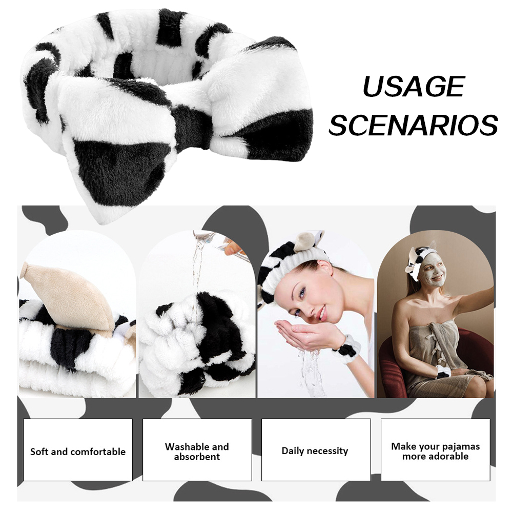 4pcs 3D Cow Headband Super Cut - đánh giá và giá Hair Care China