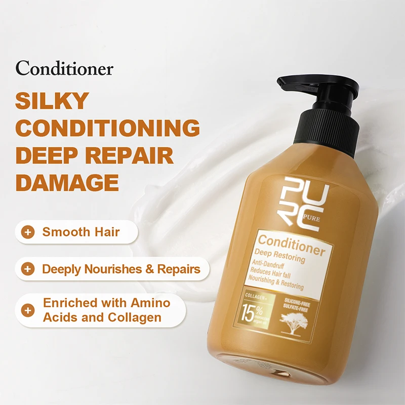 PURC Morocco Argan Oil Shampoo - đánh giá và giá Hair Care Collagen