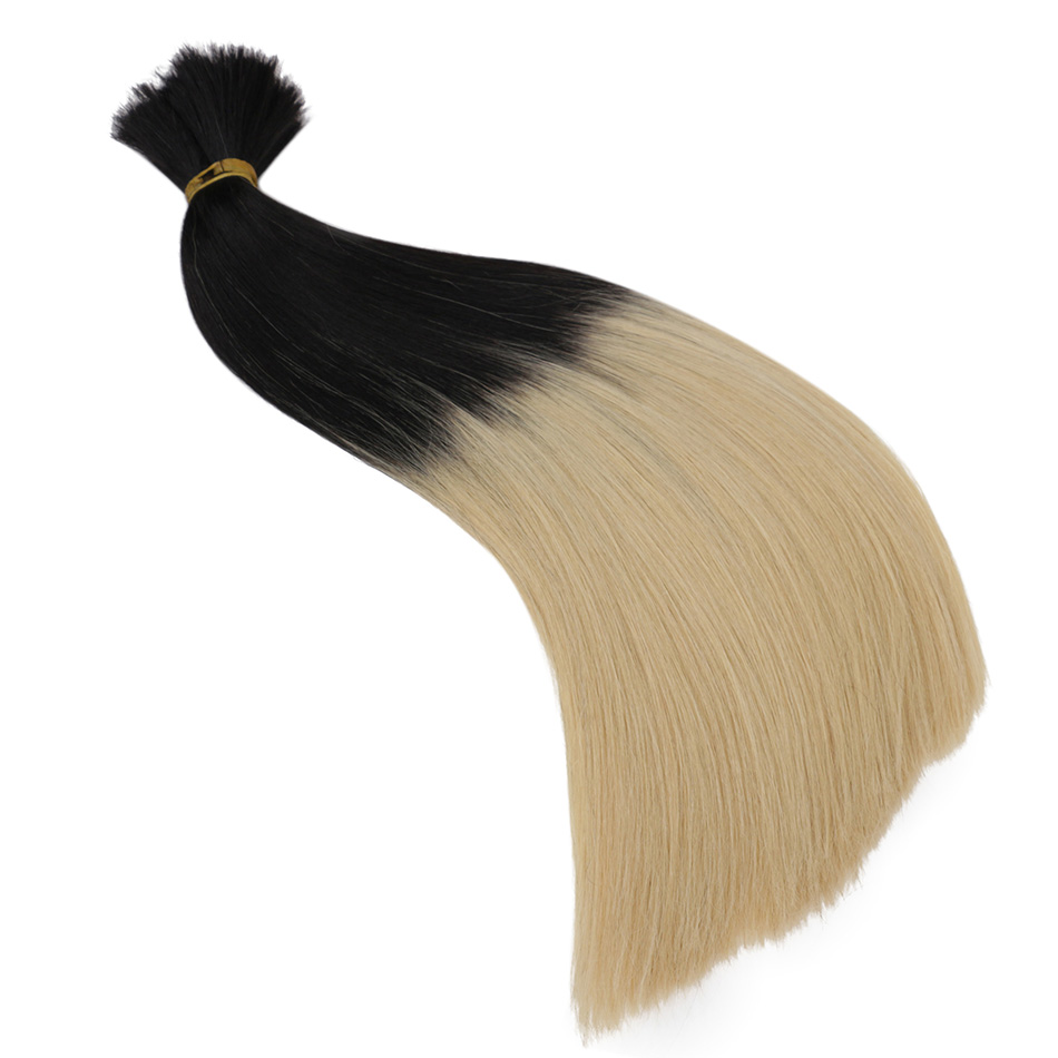 Ginger Human Hair Bulk 350# No - đánh giá và giá Hair Care Orange