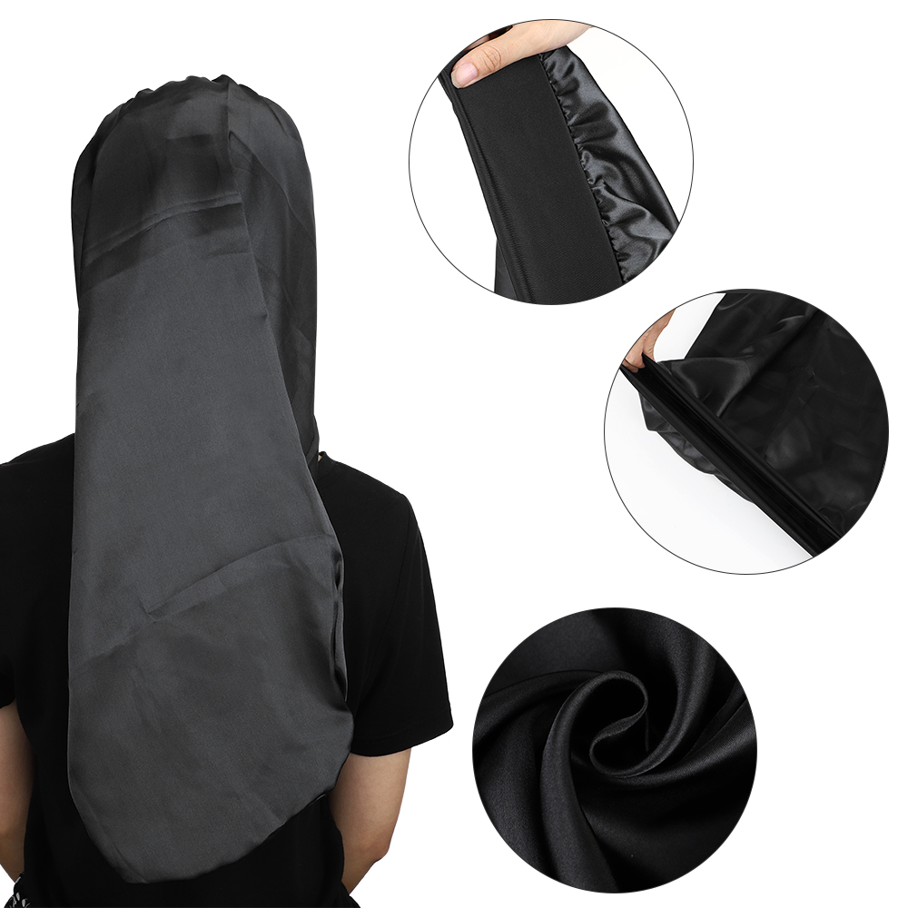 Satin Bonnet Long Hair Hat Sof - đánh giá và giá Hair Care Long Hair