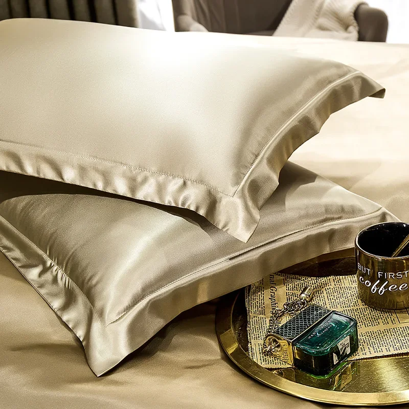 2PCS 100% Pure Real Silk pillo - đánh giá và giá Satin Pillowcase Silk