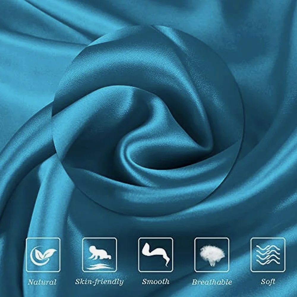 100% Natural Pure Silk Pillow  - đánh giá và giá Satin Pillowcase Silk