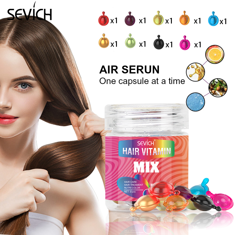 Sevich Hair Vitamin Capsule Ke - đánh giá và giá Hair Care Collagen