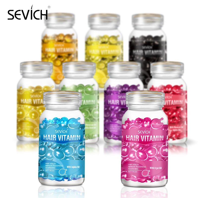 Sevich Hair Vitamin Capsule Ke - đánh giá và giá Hair Care Collagen