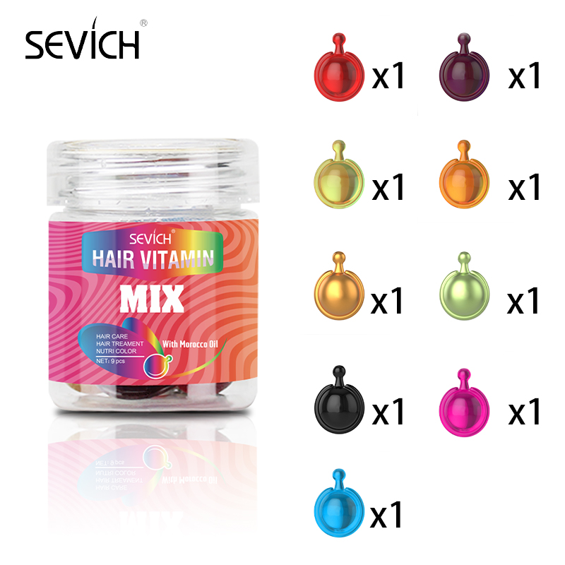 Sevich Hair Vitamin Capsule Ke - đánh giá và giá Hair Care Collagen
