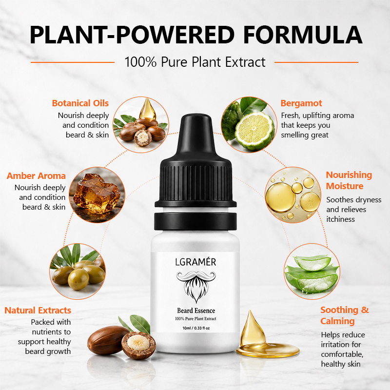 Men's Beard Growth Serum Nouri - đánh giá và giá Hair Care Serum