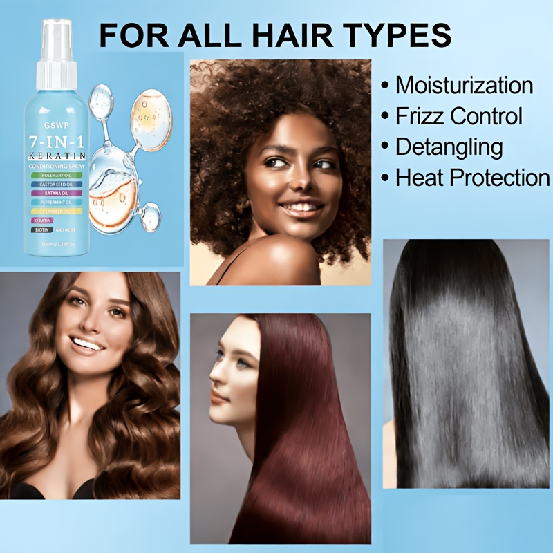 GSWP 7-in-1 Hair Care Spray, F - đánh giá và giá Hair Care Formulation